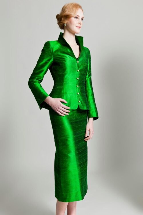 ETE-TAILLEUR VESTE ALEXANDRINE SAUGE
