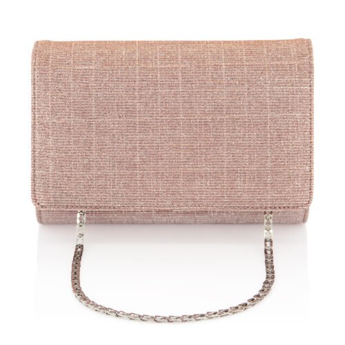 Superbe pochette de cérémonie en tissu lamé
