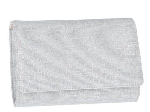 Superbe pochette de cérémonie en tissu lamé