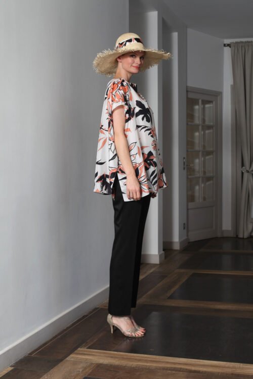 Tailleur pantalon avec top imprimé VIVALAVIDA