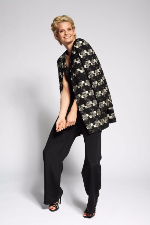 Tailleur pantalon femme intemporel esprit Couture NAGOYA
