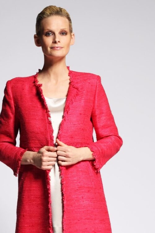 A-MANTEAU WHITNEY EN BOURRETTE DE SOIE