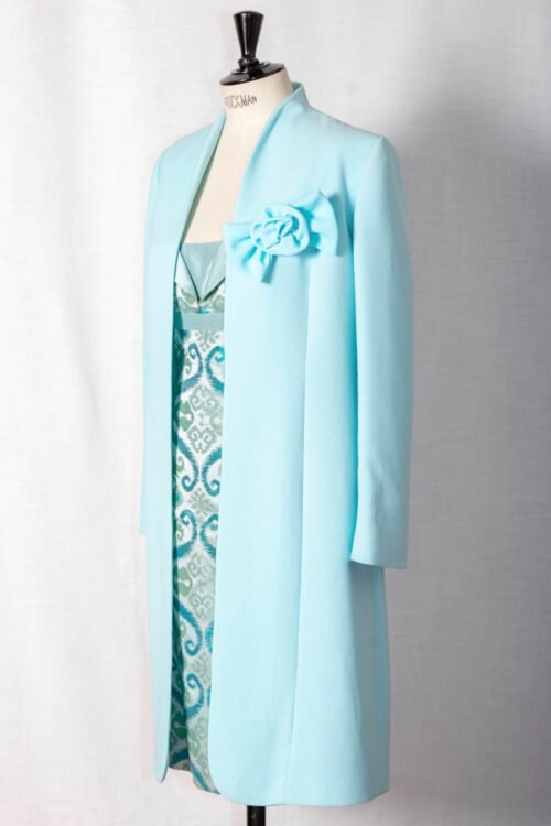 Tailleur robe manteau AQUA T38