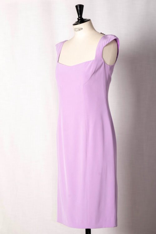 Elégante robe de cérémonie DILETTA MAUVE T40