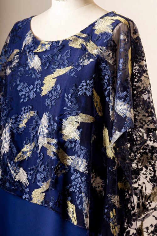 Elégante robe de cérémonie INDIGO T48