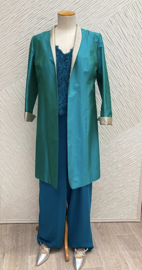 Tailleur pantalon ARISTIDE ET MANTEAU IDYLLE T46