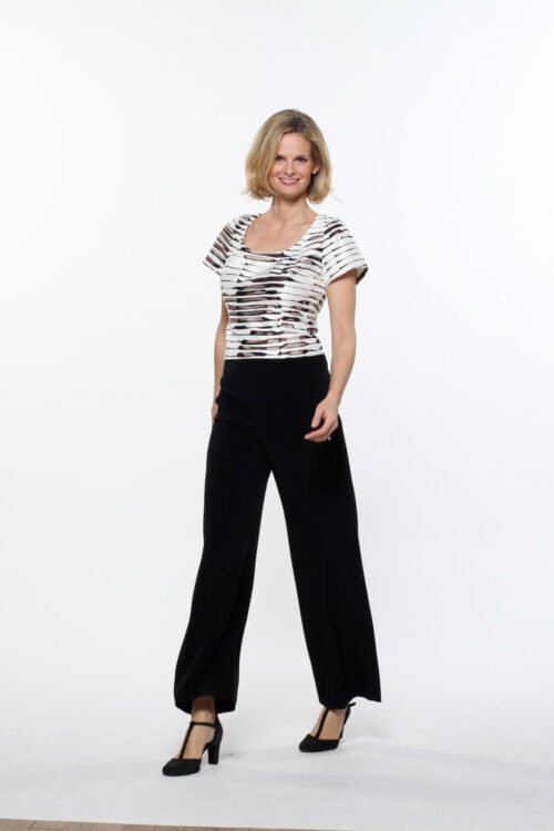 Tailleur pantalon femme habillé top Praliné Deauville pantalon Copra Fez